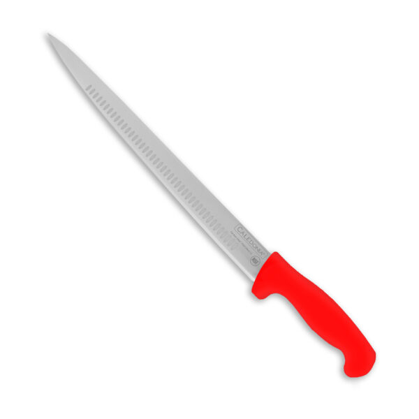CUCHILLO CECINERO 18" MANGO ROJO