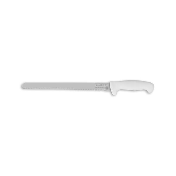 CUCHILLO PARA PAN 12" MANGO BLANCO
