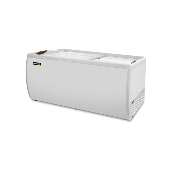 CONGELADOR HORIZONTAL TAPA DE CRISTAL PLANO MARCA RHINO MOD. CONGECRI-16P
