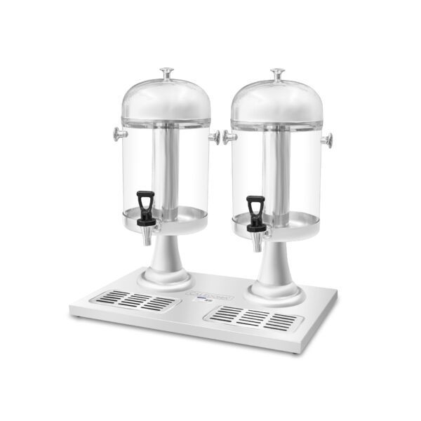 DISPENSADOR DE JUGOS DE DOS TANQUE MARCA RHINO MOD. DISJU-16