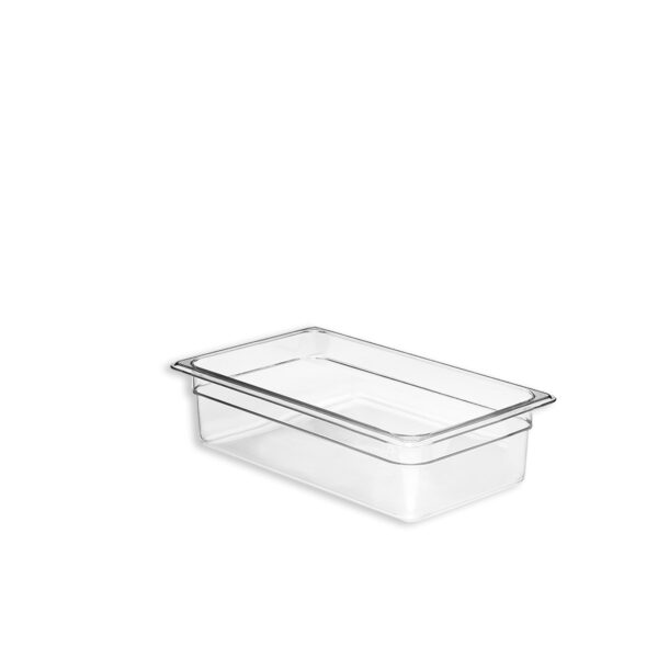 INSERTO DE POLICARBONATO, TAMAÑO CUARTO (26 X 16 CM), ALTURA 2 ½”