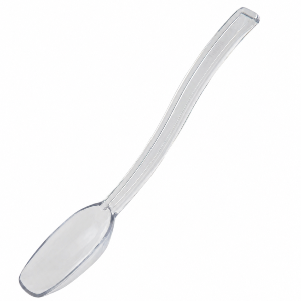 CUCHARA DE POLICARBONATO PARA BUFFET 10" TRANSPARENTE