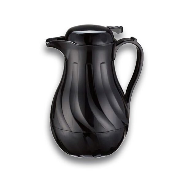 JARRA DE POLICARBONATO TERMICA, COLOR NEGRO, CAPACIDAD DE 1.8 LITROS
