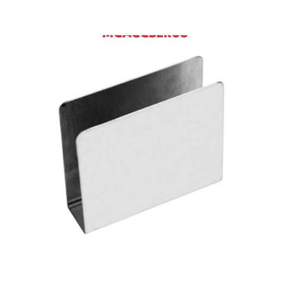 SERVILLETERO ACERO INOXIDABLE 4" X 5" SIN BASE