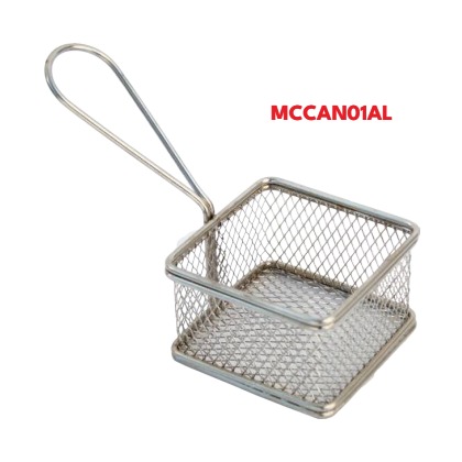 CANASTILLA DE ALAMBRE 4 X 4" (10.16 X 10.16 CMS)