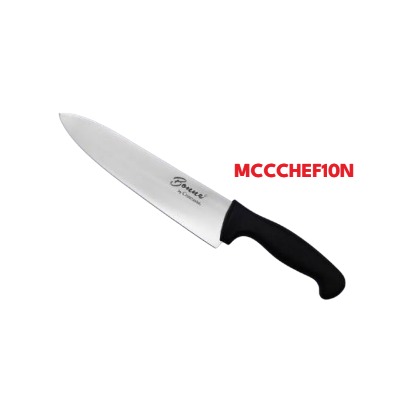 CUCHILLO CHEF 10" MANGO NEGRO