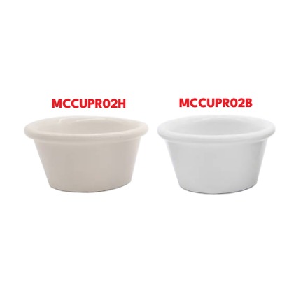COPA RAMEKIN MELAMINA BLANCO 4 OZ