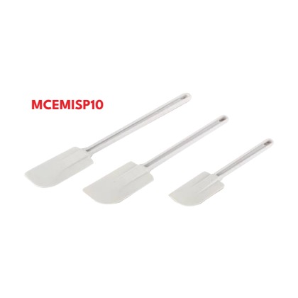 ESPATULA MISERABLE DE PLASTICO 10" MANGO BLANCO