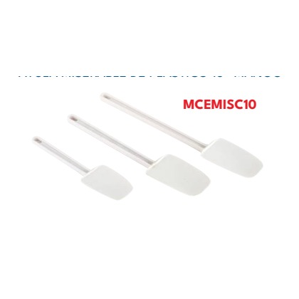 ESPATULA MISERABLE DE PLASTICO 16" MANGO BLANCO