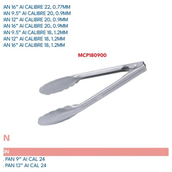 PINZA PARA PAN 12" AI CAL 20