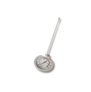 TERMOMETRO PARA FREIDORA Y DUCLE 2" DE DIAMETRO 12" DE LARGO 50F A 500F