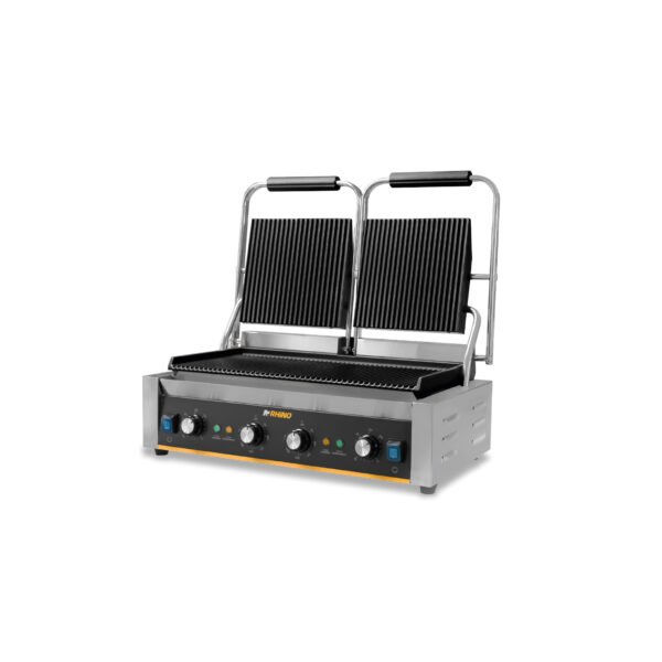 PLANCHA PANINI DOBLE MARCA RHINO MOD. PLANPA 3600
