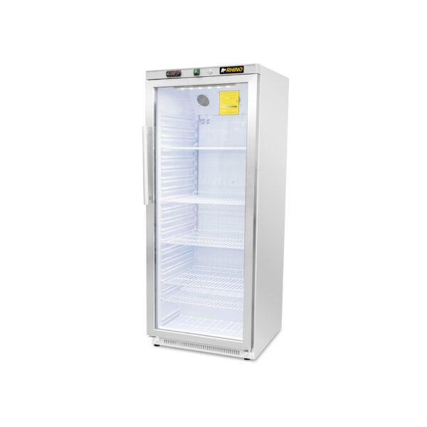 REFRIGERADOR VERTICAL PUERTA DE CRISTAL 19 PIES RHINO MOD. REVEAB-19C