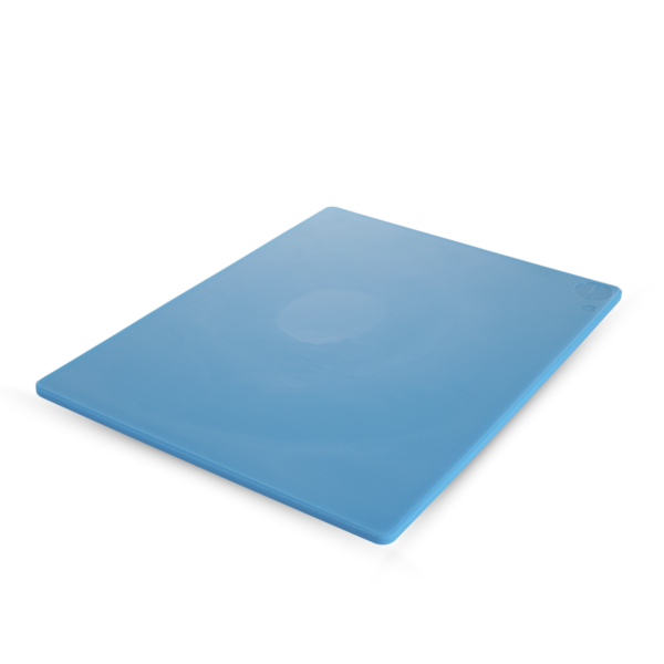 TABLA PARA CORTAR AZUL (12 x 18 x .5”) fabricada en polipropileno