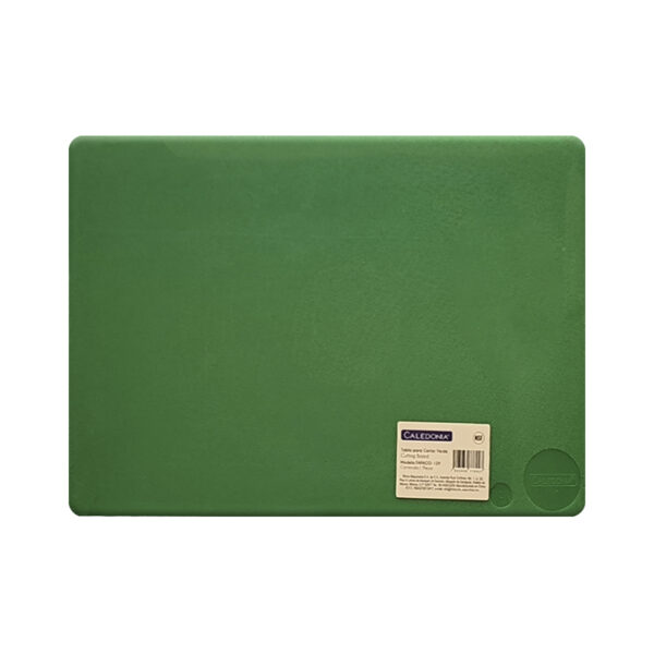 TABLA PARA CORTAR VERDE (15 x 20 x .5”) fabricada en polipropileno