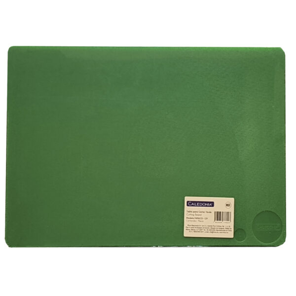 TABLA PARA CORTAR VERDE (18 x 24 x .5”) fabricada en polipropileno