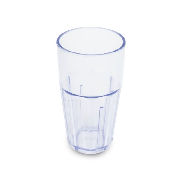 VASO DE PLASTICO ESTIRENO, TRANSPARENTE DE 16 OZ