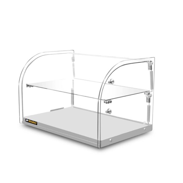 VITRINA NEUTRA CURVA DE 45 L RHINO MOD. VITNEU-45C