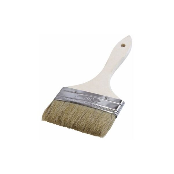 BROCHA MANGO MADERA  4"