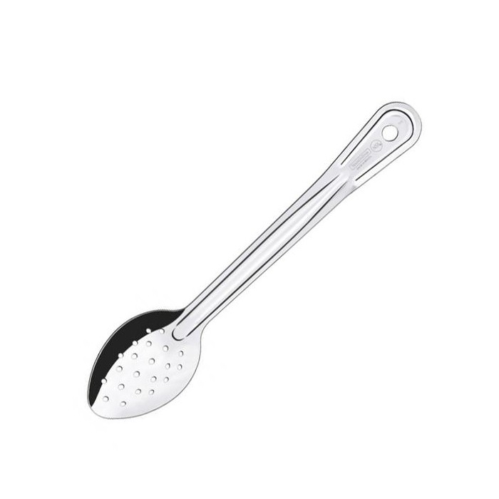 CUCHARA PARA COCINAR ACERO INOX 11″ PERFORADA